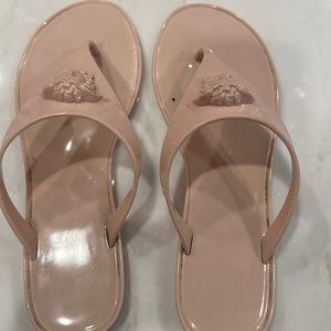 Versace rubber blush color slides . Size 38